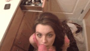 College slut facialised