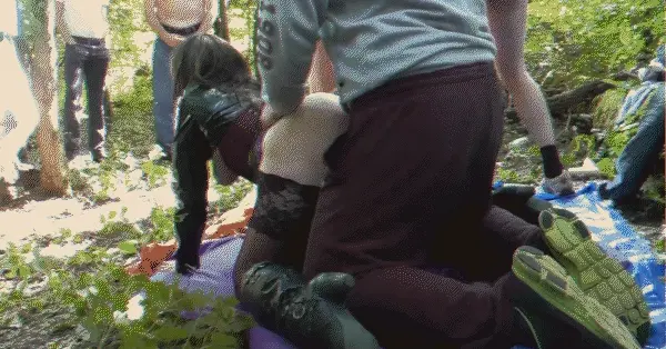 out in the open