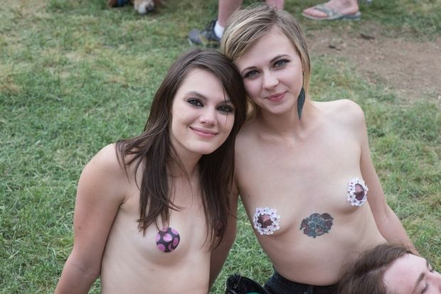 almost nude