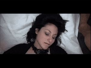 Dont think she enjoyed the facial, INLUCKY!!!!