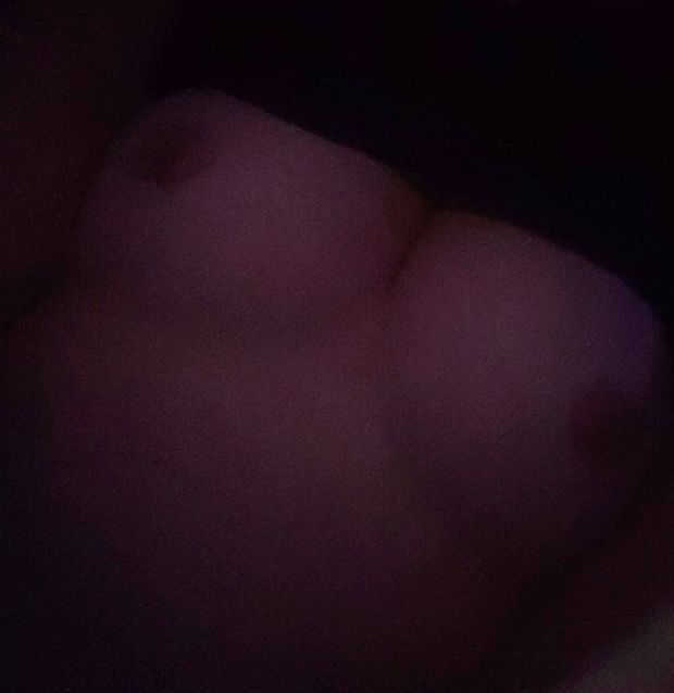 Late night boob shot