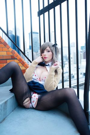 Cosplay ripped stockings