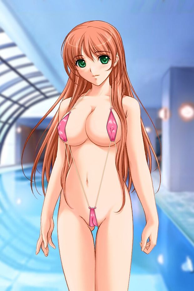 woman in micro bikini by Akiba Kei Kanojo