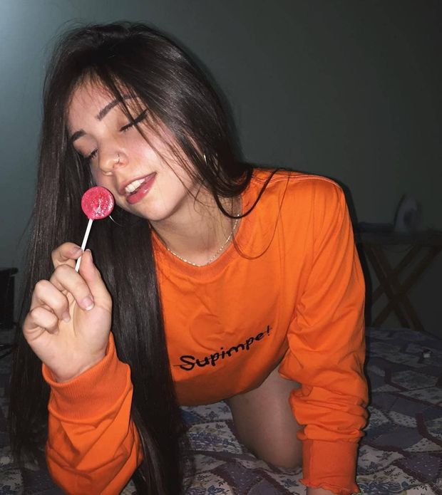 She likes to suck