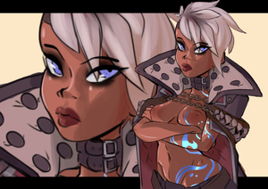 This is a ebony goddess