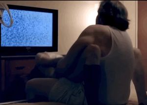 Aubrey Plaza being punished