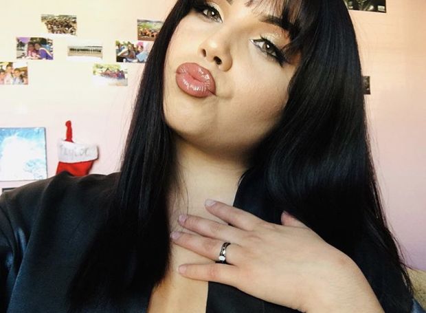 Last photo from Ex came with a caption saying, “ These lips will never be near your dick again...bye!”