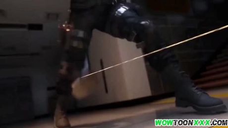 Big dick futanari sex drilling in the ass