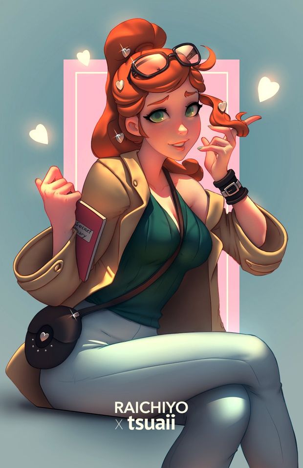 Adorable redhead.