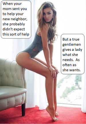 'Helping' the new neighbor