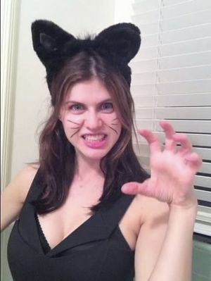 Pet my kitty and I’ll lick your salty sausage clean