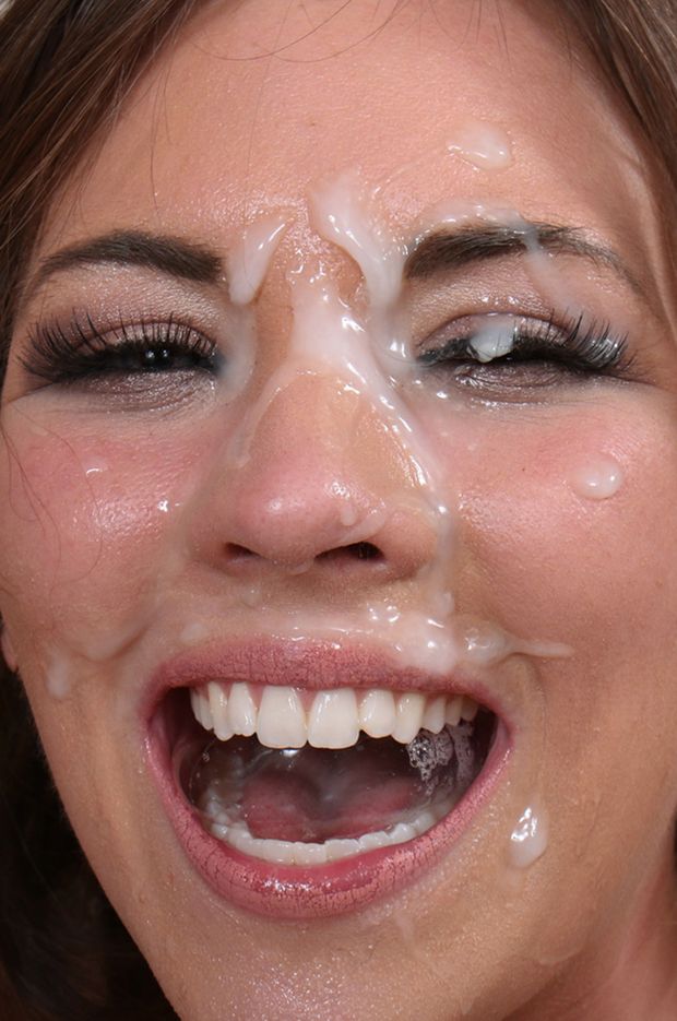 Cum every where and a big cum bubble.