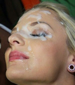 She has such a lovely face. Cum covered looks even better.