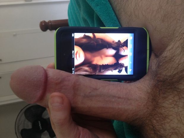 My big ol BWC paying tribute to a busty cutie who used to message me