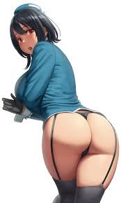 sexy round ass airline attendant