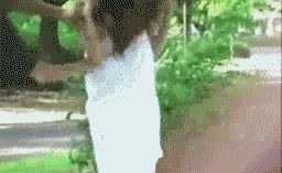 Bottomless under towel