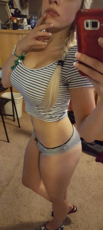 blonde teen