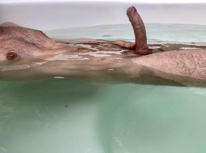 Uncut and veiny cock