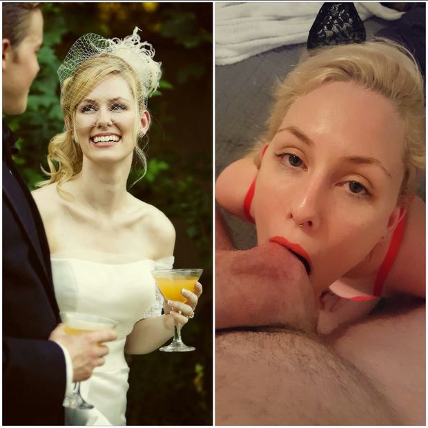 Monique's sister Nicole was a beautiful bride