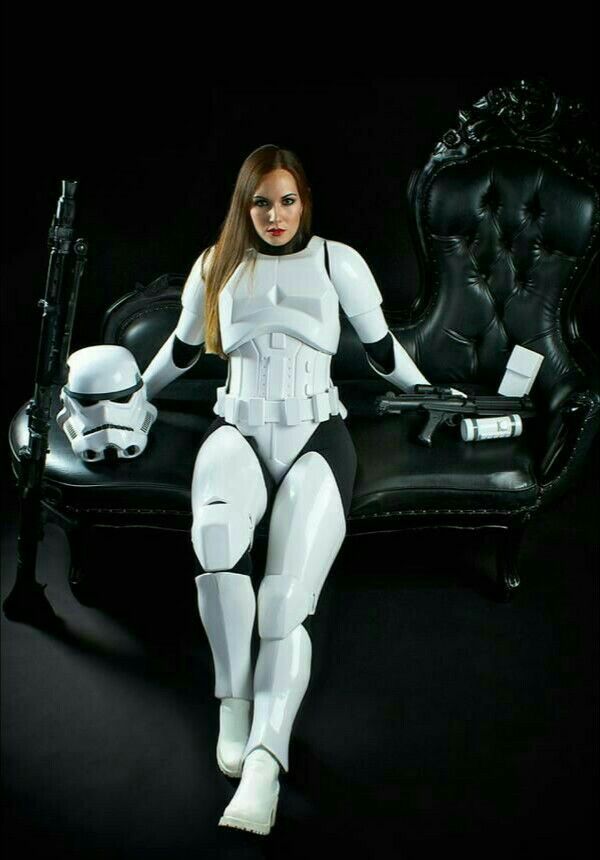 Stormtrooper on black