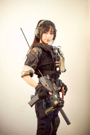 armed asian