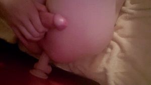Cum dripping down my ass