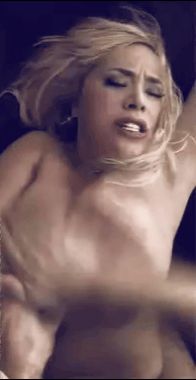 My girlfriend enjoys fucking her pussy between her legs slapping boobs