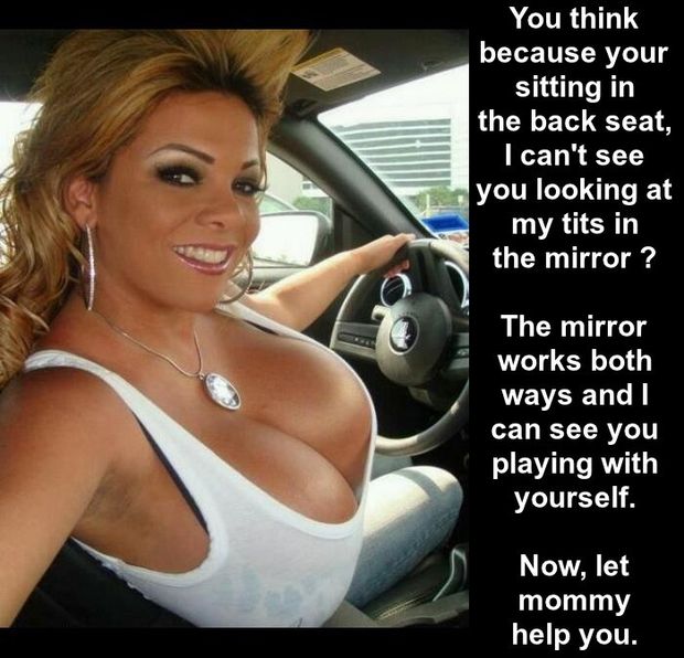 Mommy helping me
