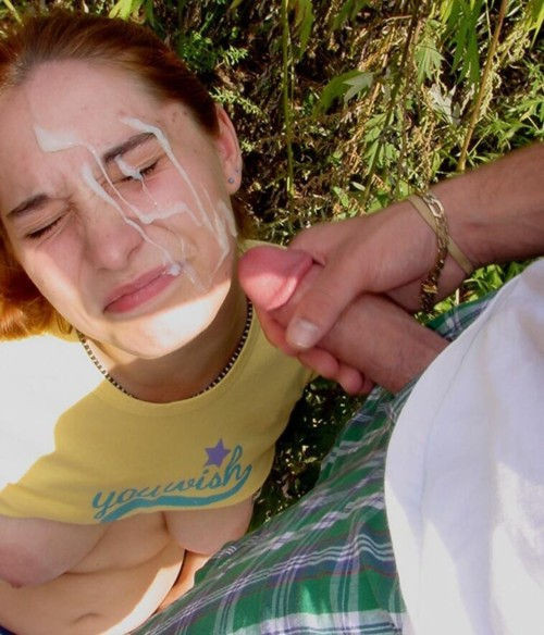 I said not on my face Daddy!
