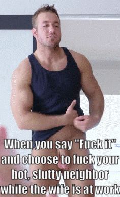 Husband gives in to temptation