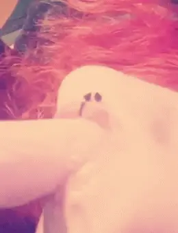 Sloppy toy sucking