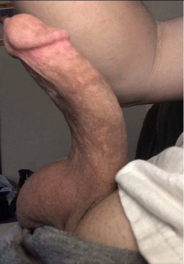 My curved cock