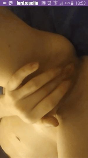 beautiful babe masturbabting & self shot -1