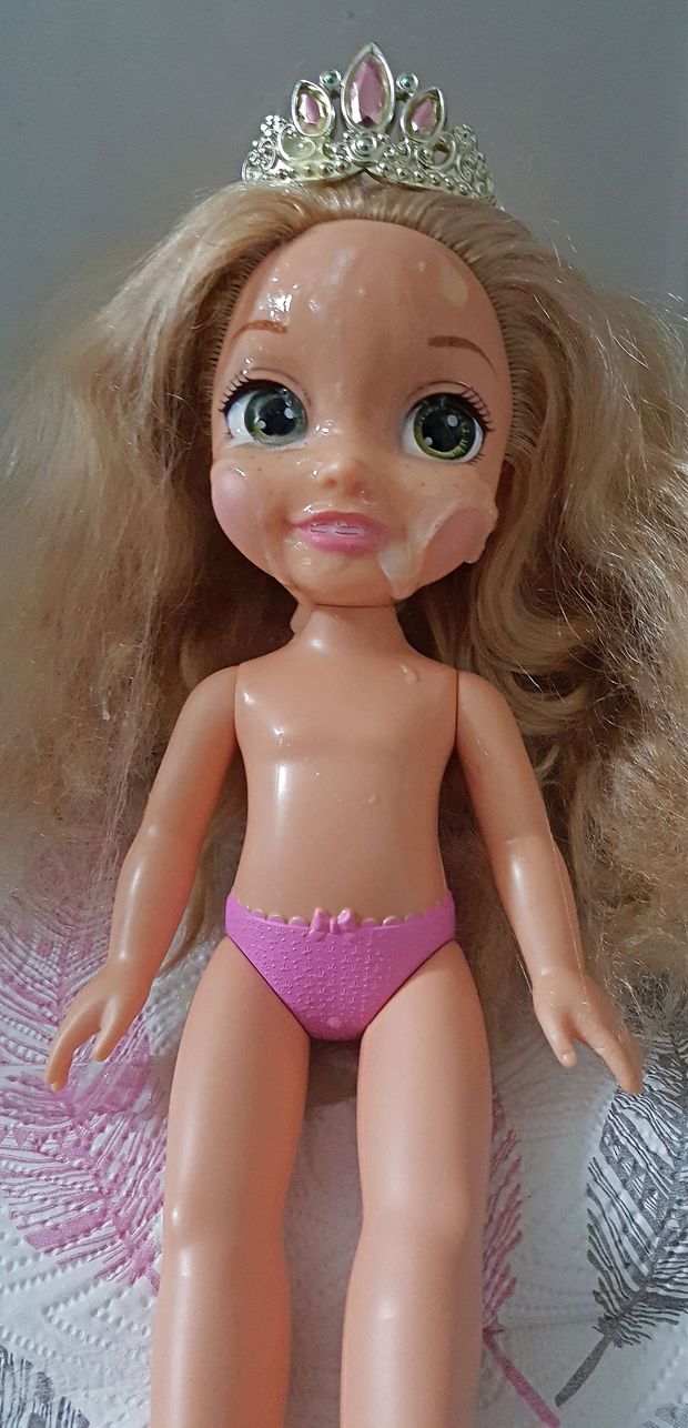 My doll is loved cum..