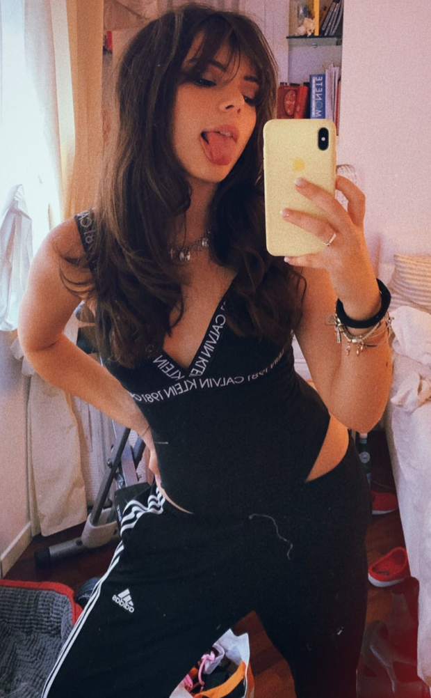 Eleonora Gaggero in sexy outfit