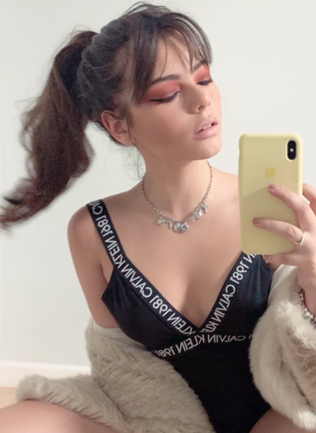 Eleonora gaggero looking hot in lingerie