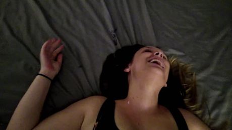 Cumshot over 3 and a half feet! We measured.