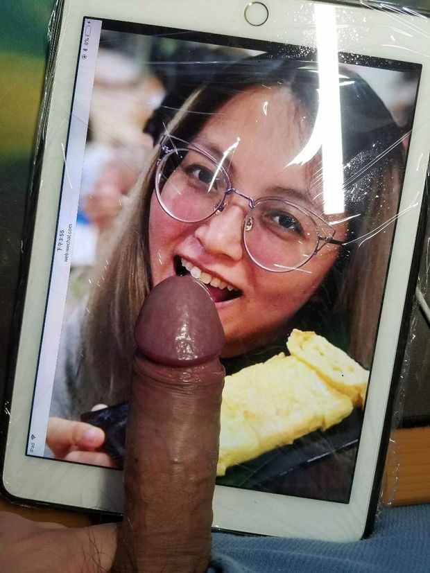 Hot Asian slut waiting for cum tribute
