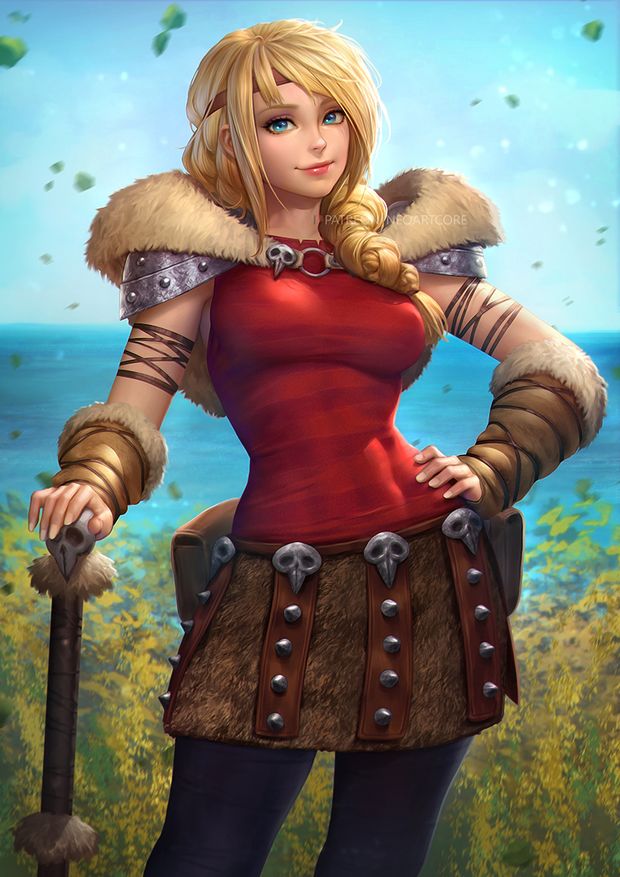 Grown up Astrid.