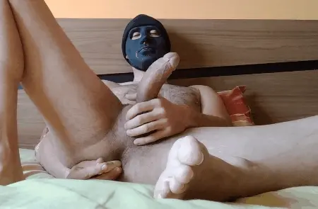 Suck my big cock while I play with my ass - Amor