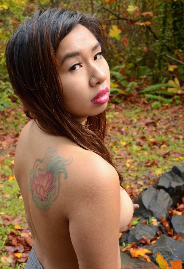 Julie with big nipples