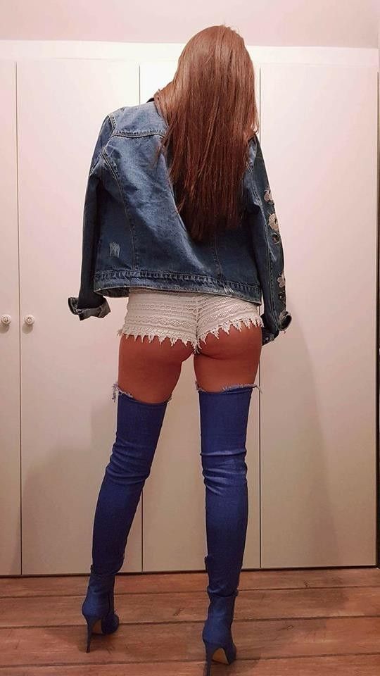 Serbian bitch in really short shorts