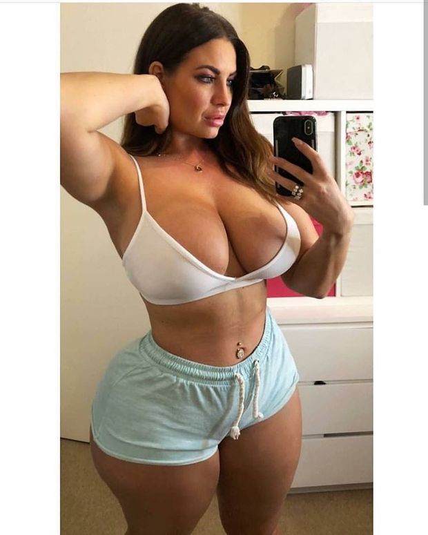 Hot babe posing