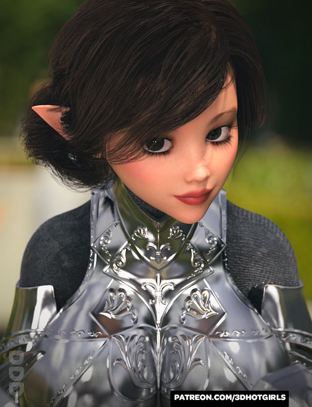 Cute Selfie Of A Cute Elf Chanel, The Knight Elf