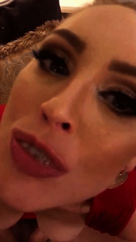 Jenny Blighe - Red Dress Blowjob XI (Jenny Swallowing Your Cum)