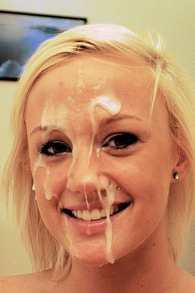 messy teen facial cumshots full size