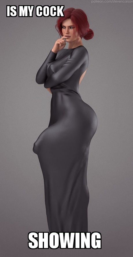 Voluptuous Dickgirl