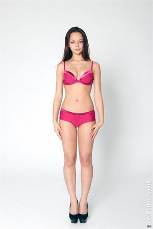 Karina Baru dirty secretary in nude casting