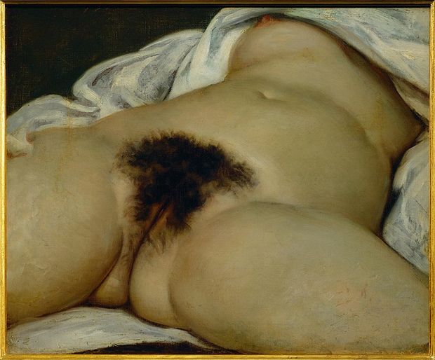 L’Origine du monde by Gustave Courbet