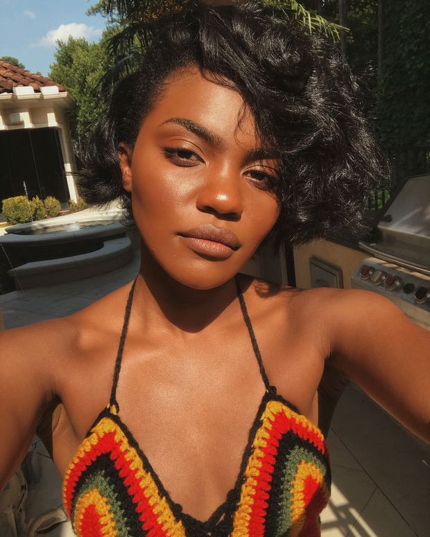 hot ebony face